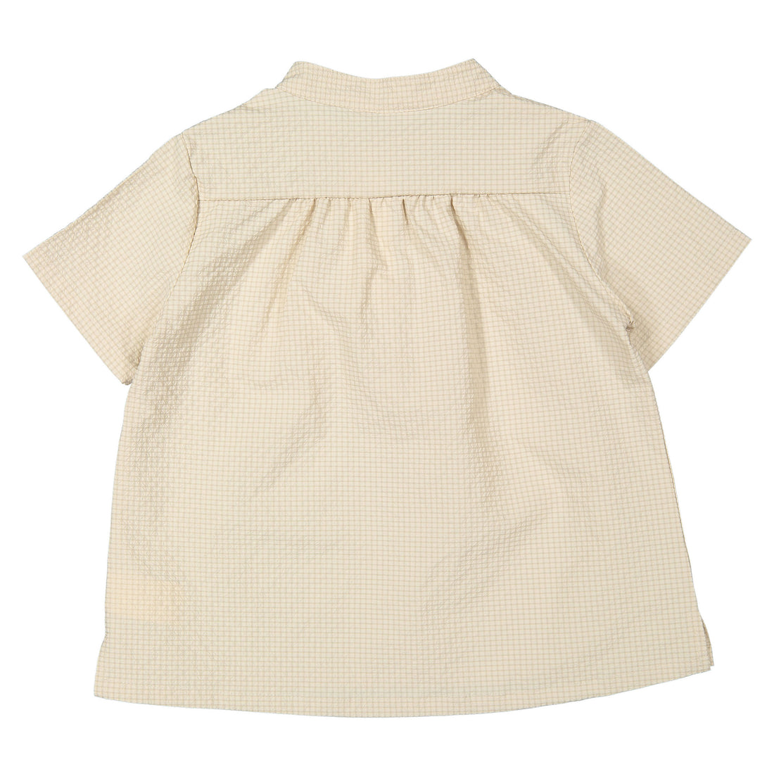 Boys and Arrows Tan Checked Tunic