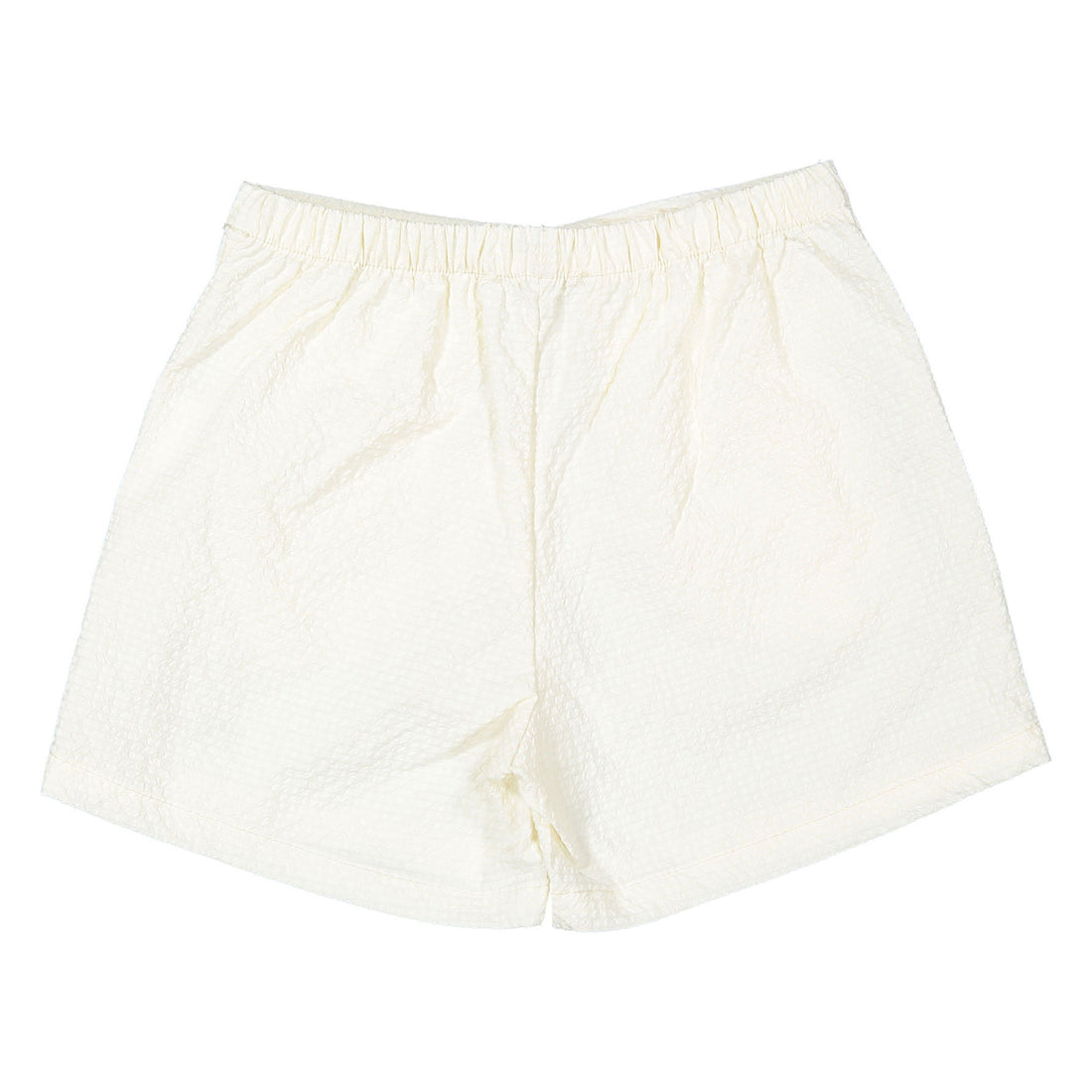 Boys and Arrows Cream Checked Shorts