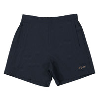 Boys and Arrows Navy Checked Shorts