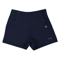 Boys and Arrows Navy Button Shorts