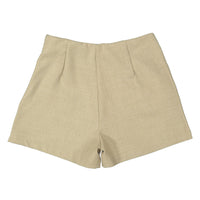 Boys and Arrows Tan Button Shorts