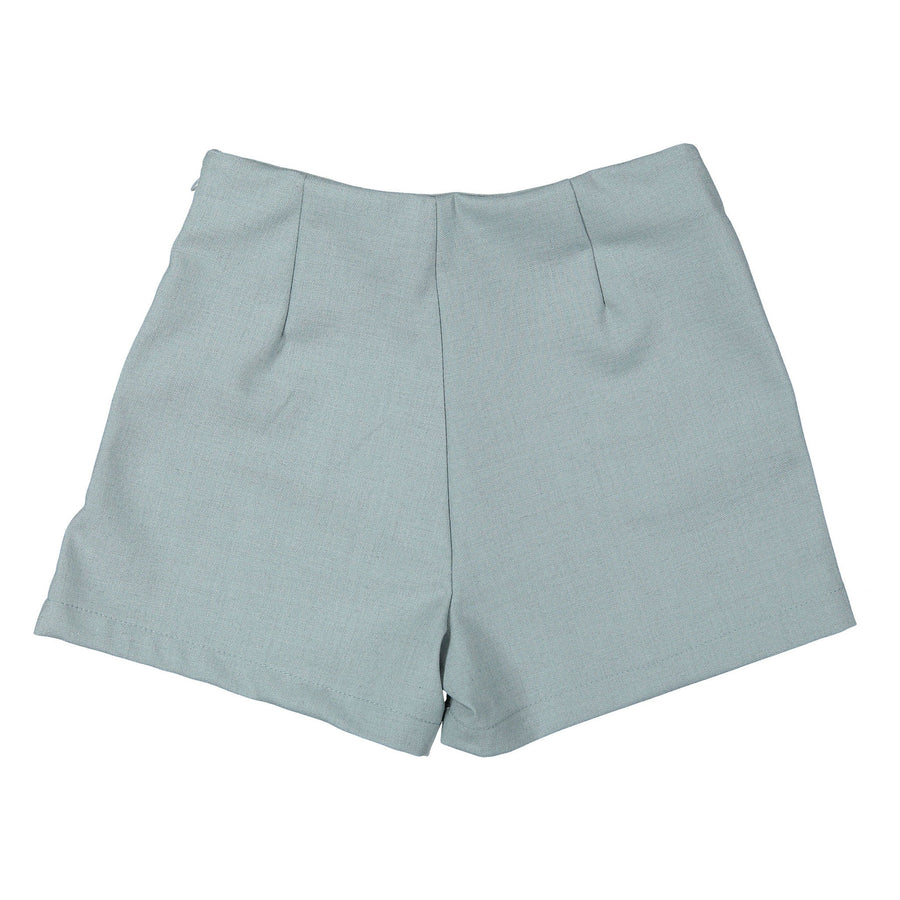 Boys and Arrows Teal Button Shorts