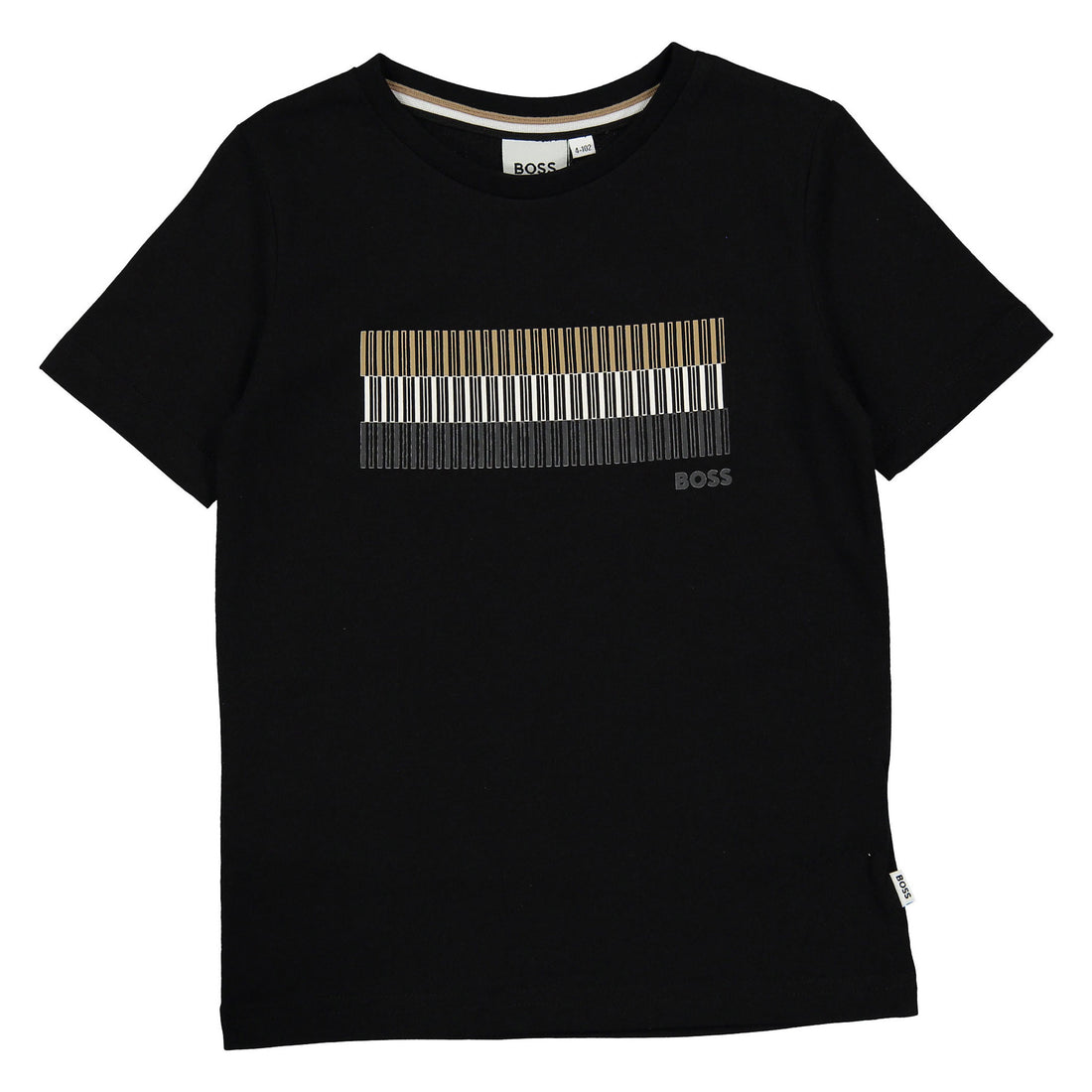 Hugo Boss Black Mini Me Tricolor Print Tee