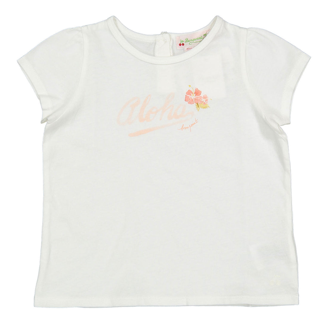 Bonpoint Milk White Cira Baby T-Shirt