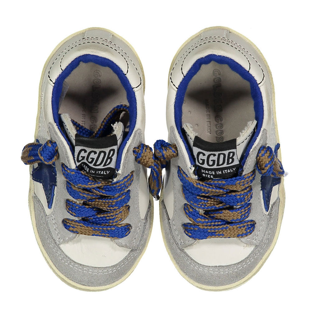 Golden Goose White/Blue/Ice Superstar Sneaker
