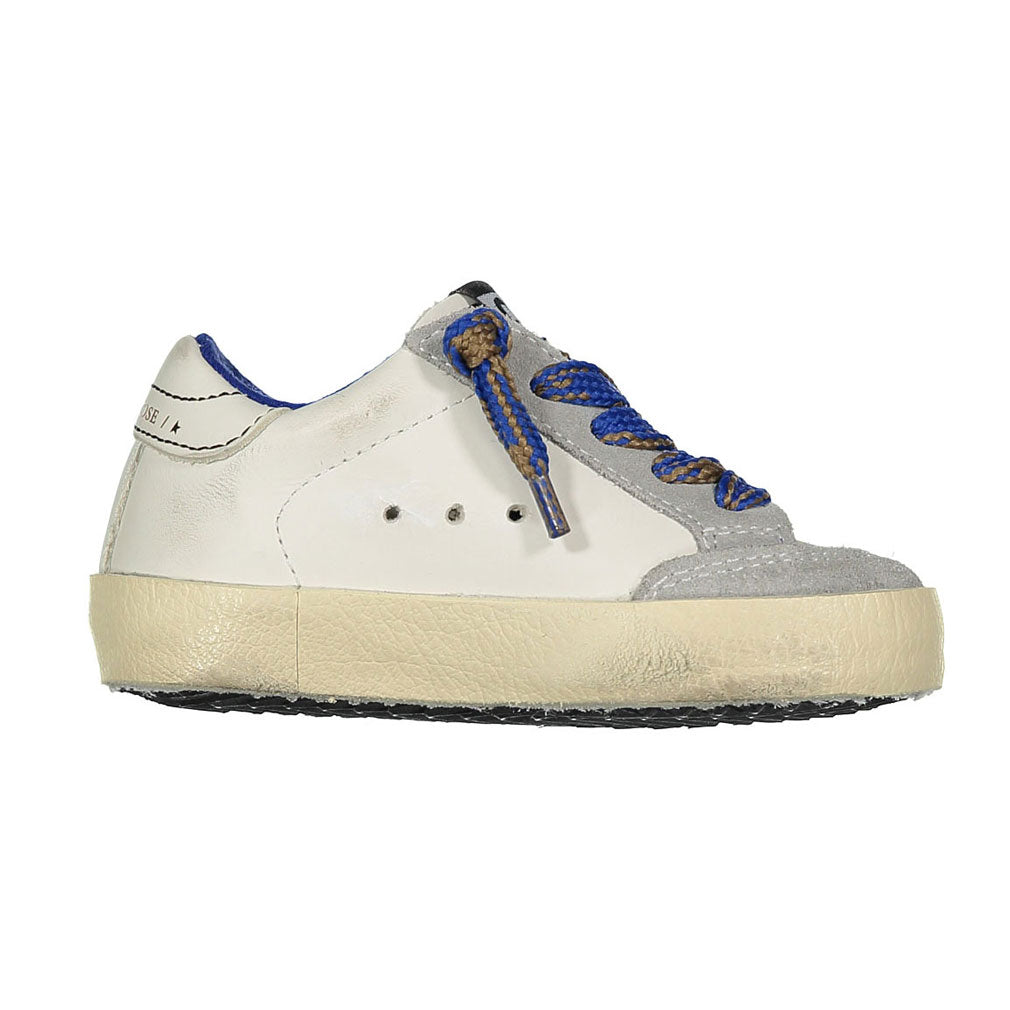 Golden Goose White/Blue/Ice Superstar Sneaker