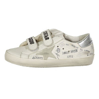 Golden Goose White/Ice/Silver Old School Sneaker
