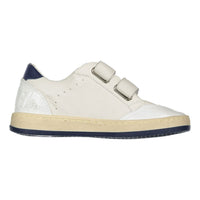 Golden Goose White/Blue Ballstar Strap Sneaker