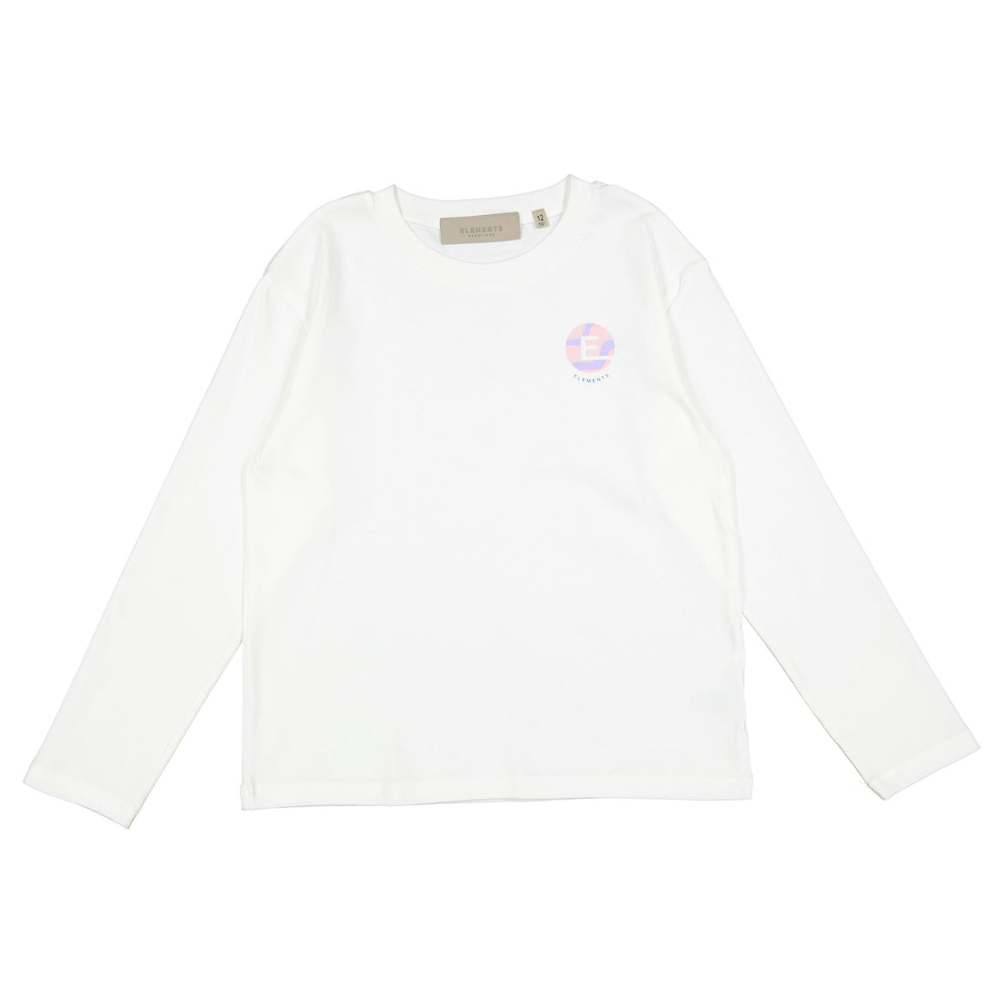 ELEMENTS White Chest Logo Tee