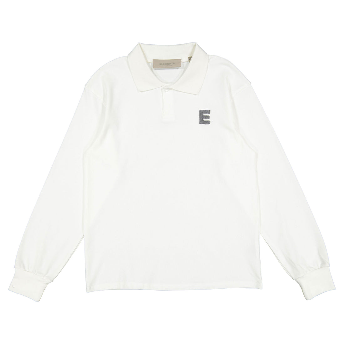 ELEMENTS White Polo Tee