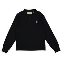 ELEMENTS Black Polo Tee