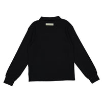 ELEMENTS Black Polo Tee