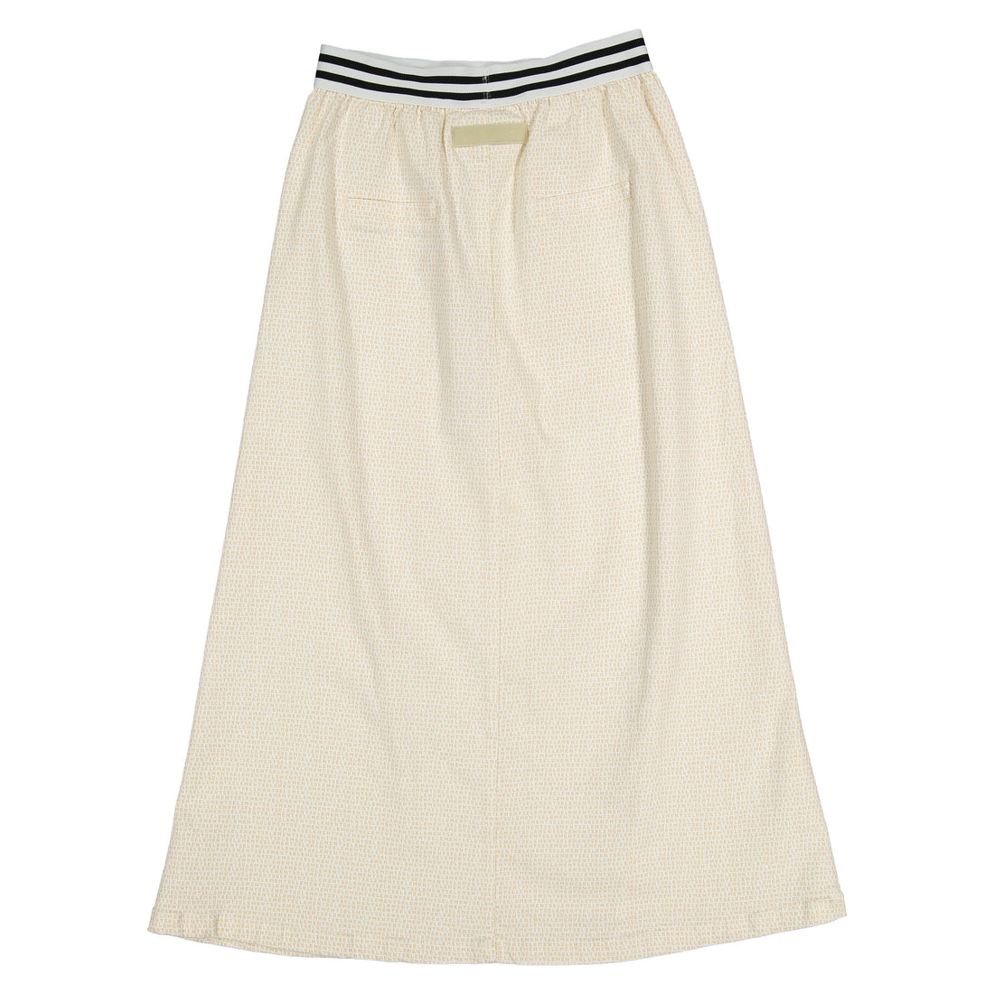 ELEMENTS Taupe Logo Printed Elastic Skirt