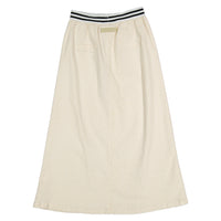 ELEMENTS Taupe Logo Printed Elastic Skirt
