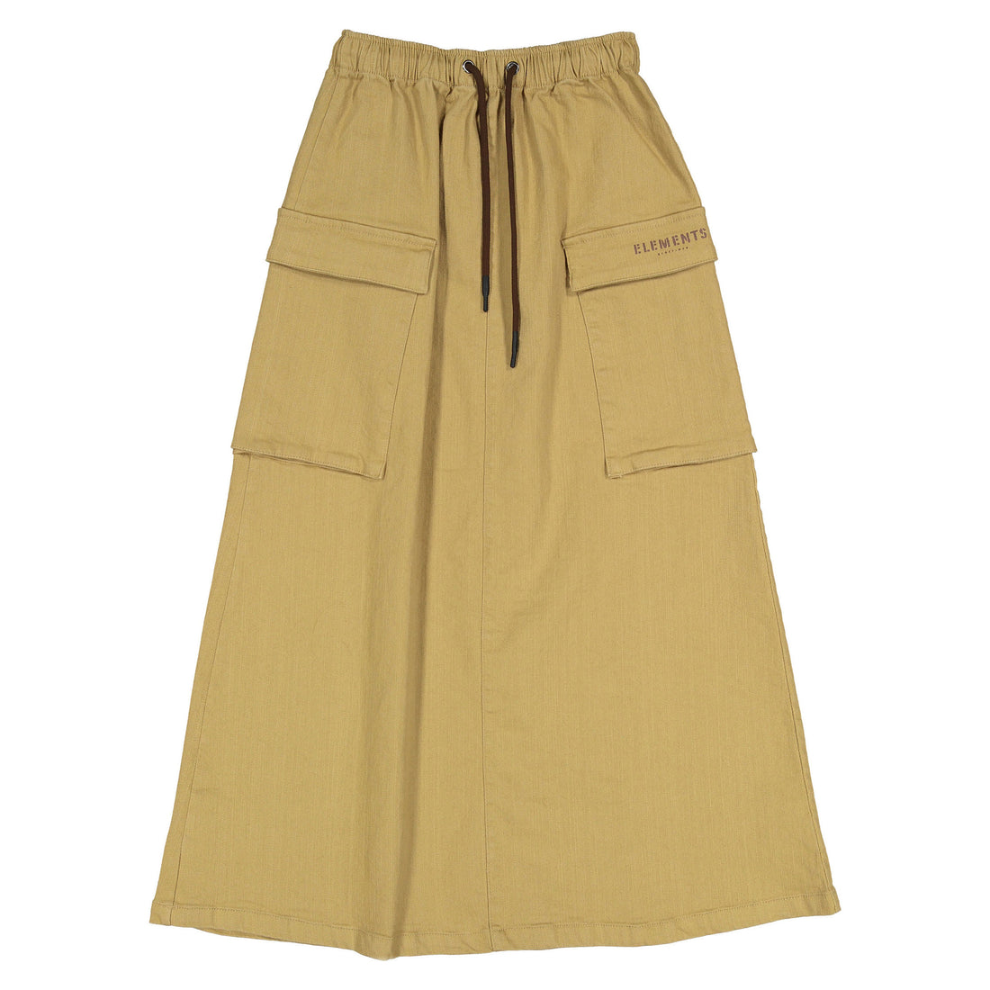 ELEMENTS Tan Cargo Stamp Skirt