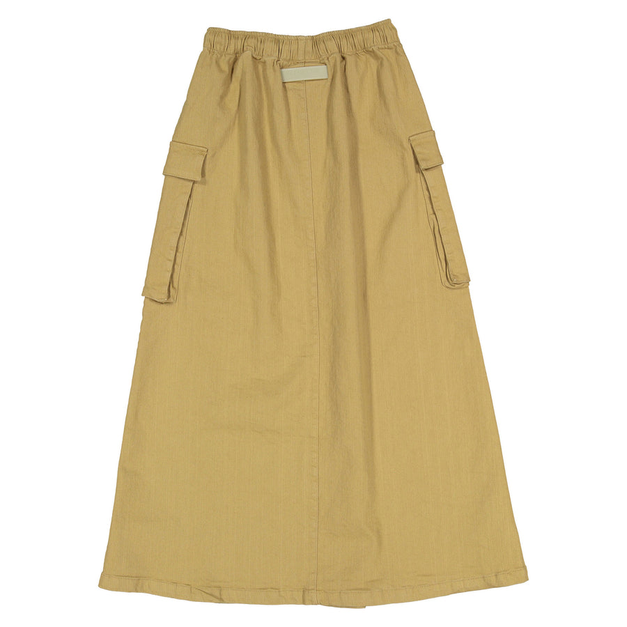 ELEMENTS Tan Cargo Stamp Skirt