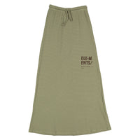 ELEMENTS Olive Stamped Waffle Skirt