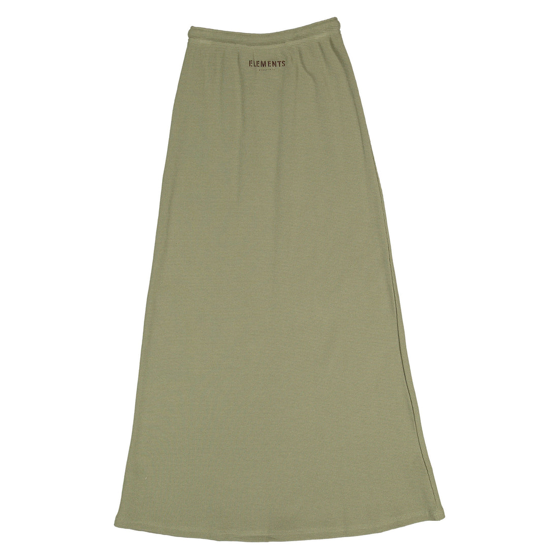 ELEMENTS Olive Stamped Waffle Skirt