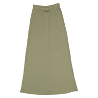 ELEMENTS Olive Stamped Waffle Skirt