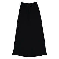 ELEMENTS Black Stamped Waffle Skirt