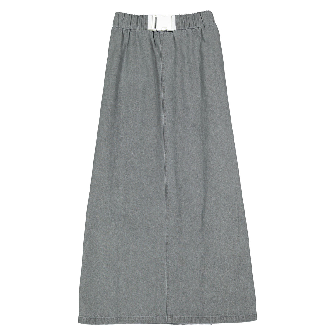 ELEMENTS Black Denim Buckle Skirt
