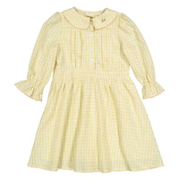 L by Ladida Yellow Check Dress