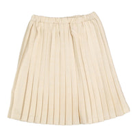 L by Ladida Beige Pleated Skirt