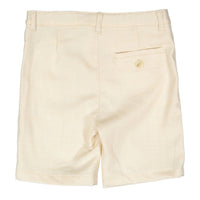 L by Ladida Beige Linen Shorts