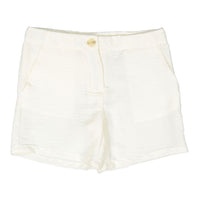 L by Ladida Cream Gauze Shorts