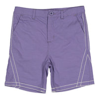 L by Ladida Periwinkle Stiched Shorts