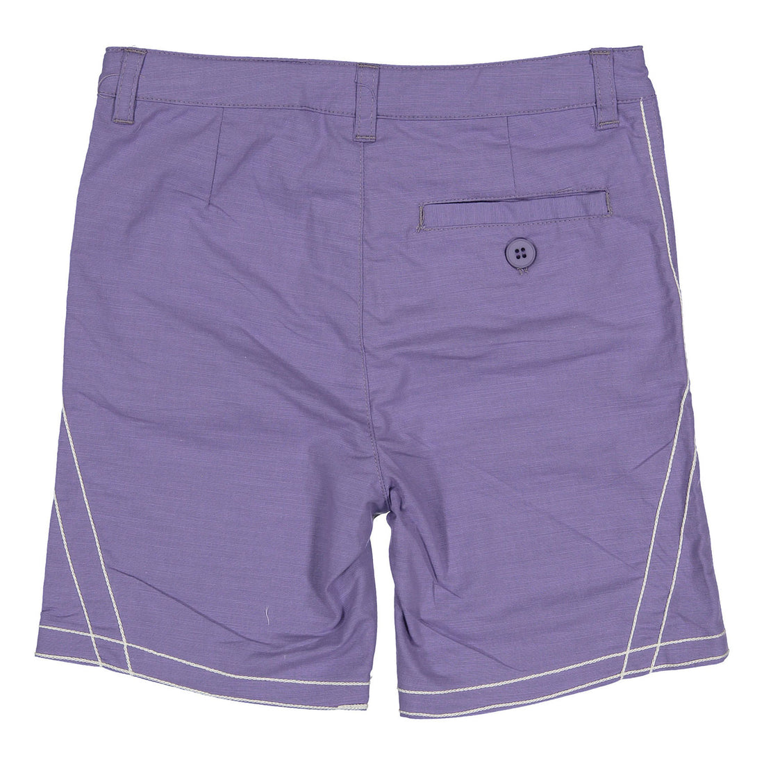 L by Ladida Periwinkle Stiched Shorts