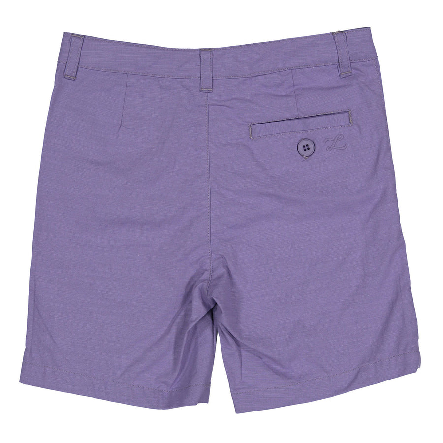 L by Ladida Periwinkle Plain Shorts