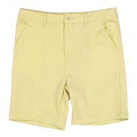 L by Ladida Yellow Linen Shorts