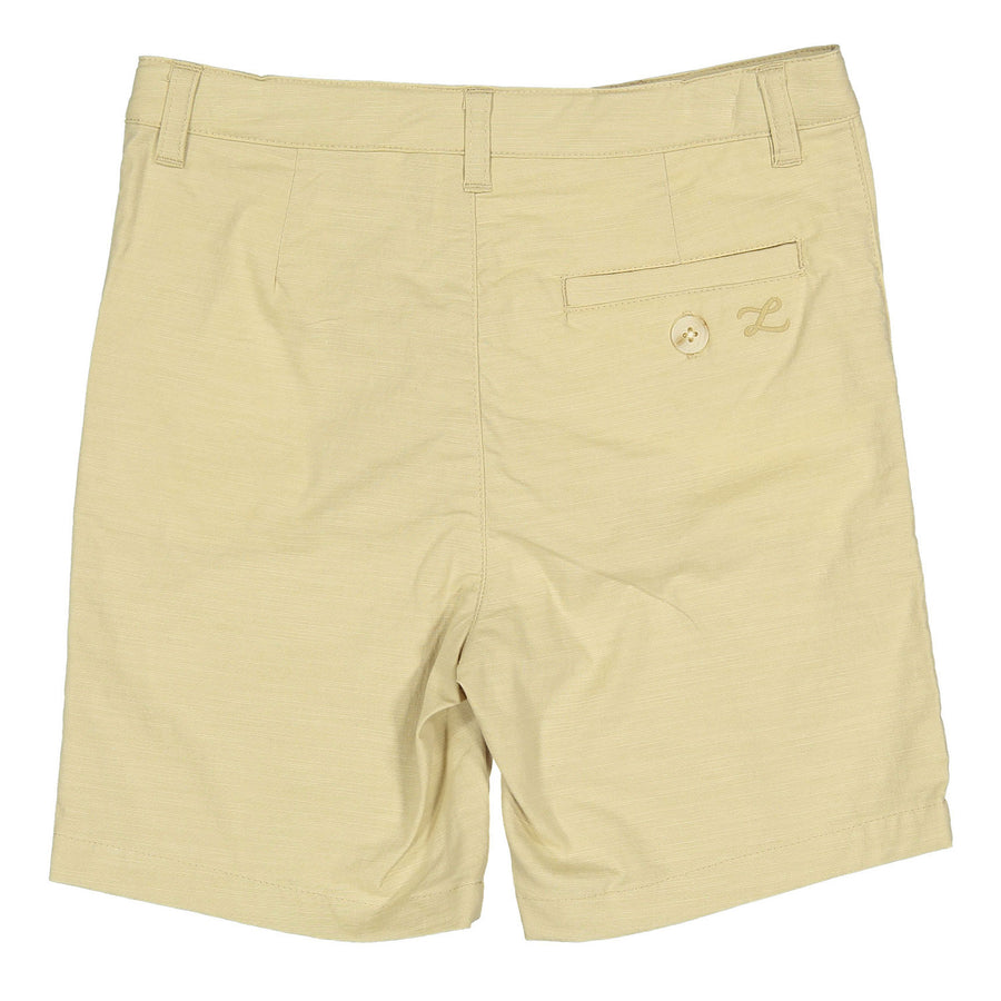 L by Ladida Beige Plain Shorts