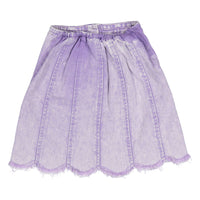 L by Ladida Purple Wash Scalloped Skirt