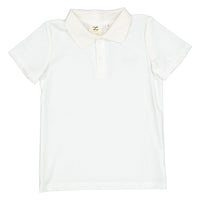 L by Ladida White Polo Shirt
