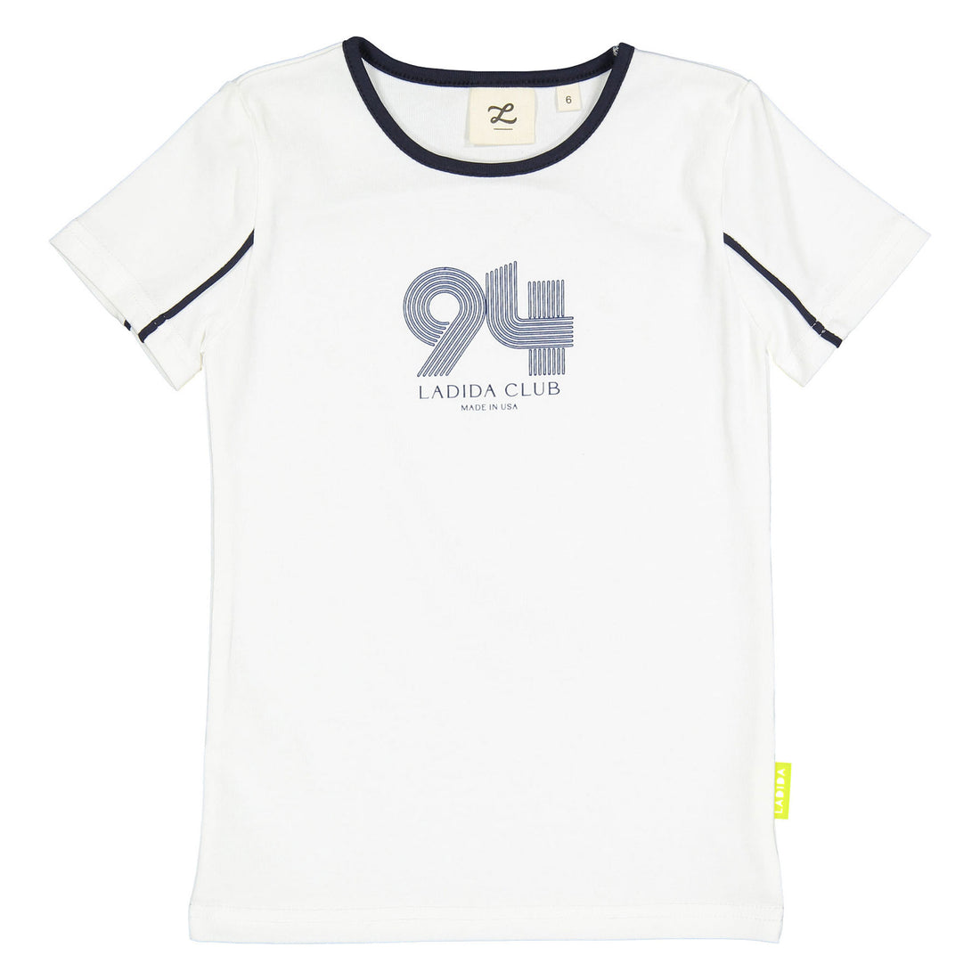 L by Ladida White Short Sleeve 94 Tee