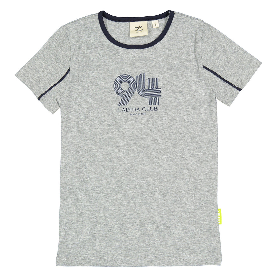 L by Ladida Heather Grey Short Sleeve 94 Tee