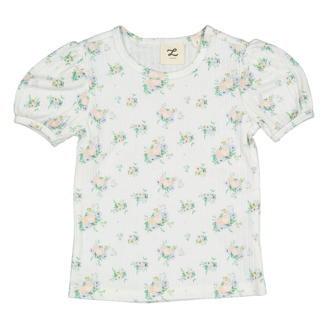 L by Ladida Floral Short Sleeve Tee