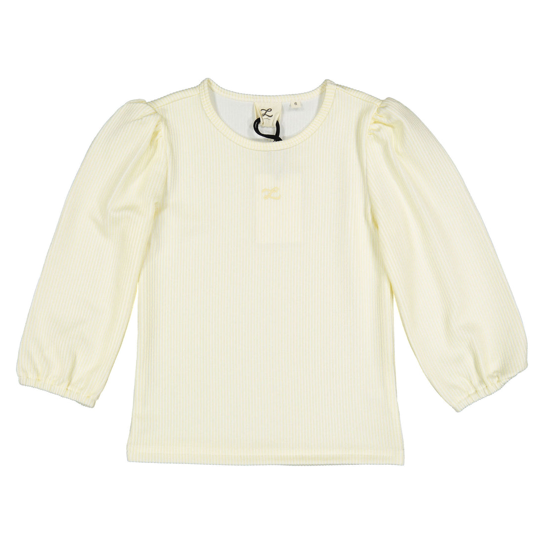 L by Ladida Butter 3/4 Sleeve Puff Tee