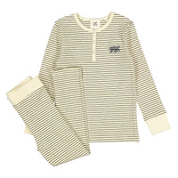 L by Ladida Black Striped Pajamas