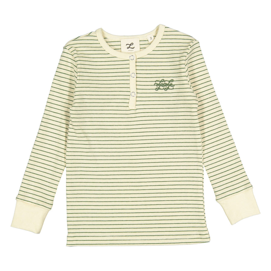L by Ladida Green Striped Pajamas