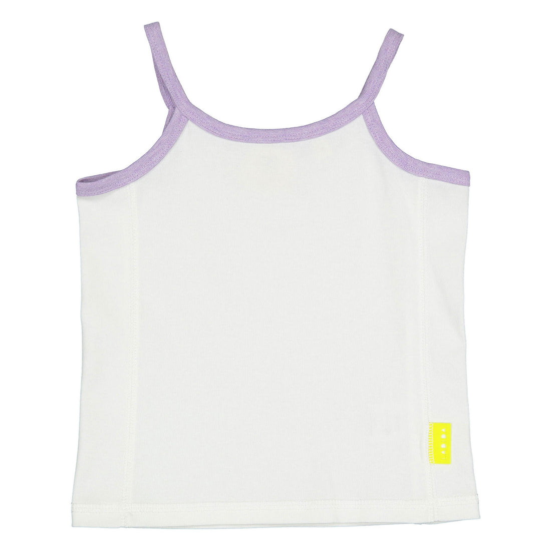 L by Ladida White/PurpleTrim Tank