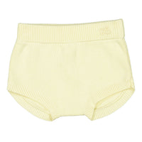 L by Ladida Yellow Ribbed Knit Bloomers