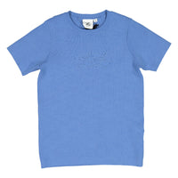 L by Ladida Blue Ribbed Knit Sweater