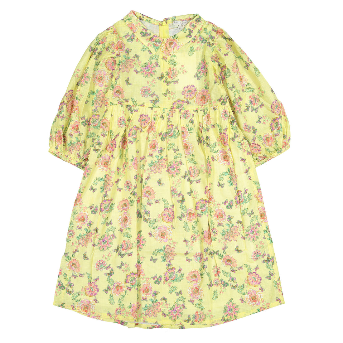 Bebe Organic Spring Meadow Sophia 3/4 Sleeves Dress – Ladida Bebe Organic Spring Meadow Sophia 3/4 Sleeves Dress – Ladida