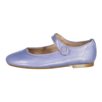 Papanatas Lavender Button Mary Janes