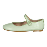 Papanatas Mint Button Mary Janes