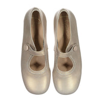 Papanatas Gold Old School Mary Janes