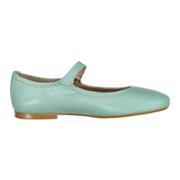 Papanatas Mint Eyelet Mary Janes